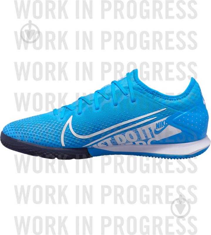 Футзальная обувь Nike VAPOR 13 PRO IC AT8001-414 р.40,5 синий - фото 4