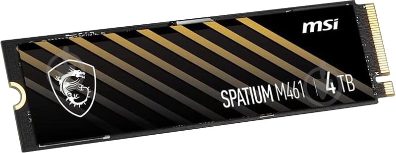 SSD-накопитель MSI Spatium M461 4000GB M.2 PCI Express 4.0 x4 3D TLC (S78-440R030-P83) - фото 3