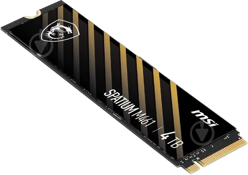 SSD-накопитель MSI Spatium M461 4000GB M.2 PCI Express 4.0 x4 3D TLC (S78-440R030-P83) - фото 2