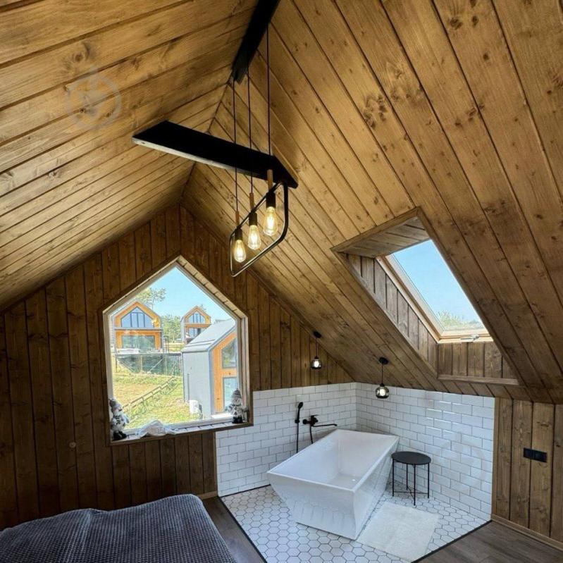 Подвес Светкомплект Loft RL 3x40 Вт E27 черный/дерево - фото 7