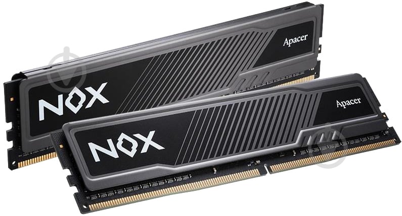 Оперативна пам'ять Apacer SODIMM DDR4 16 GB (2x8GB) 3200 MHz (AH4U16G32C28YMBAA-2) NOX - фото 1