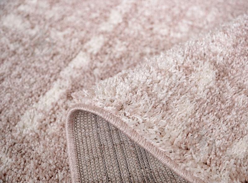 Килим Karat Carpet Shaggy Melange 1,33x1,90 Rose - фото 3