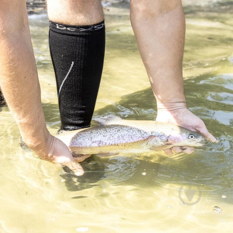 Шкарпетки Dexshell компресійні водонепроникні Compression Mudder, р-р XL, сірі DS635GRYXL р.47-49 чорно-сірий 1 шт. - фото 6