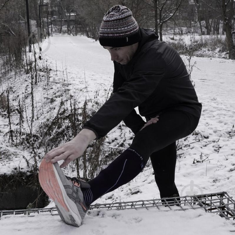 Шкарпетки Dexshell компресійні водонепроникні Compression Mudder, р-р XL, сірі DS635GRYXL р.47-49 чорно-сірий 1 шт. - фото 12