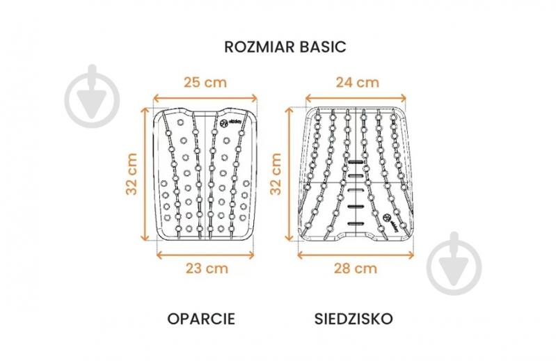 Вкладыш мягкий в автокресло OkiDay Basic (21906) - фото 11