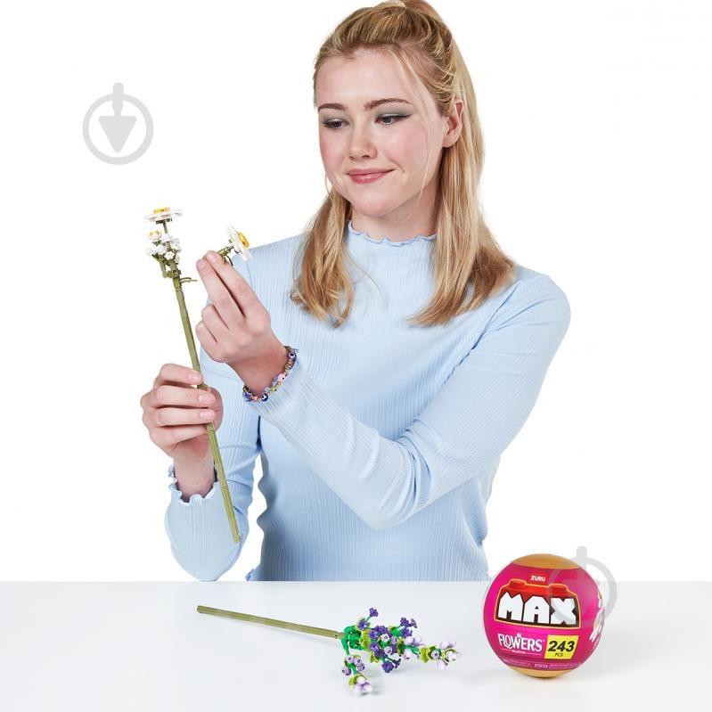 Конструктор Max в капсулі S1 – Садові квіти (в асорт., в диспл.) 83184GQ1 - фото 7