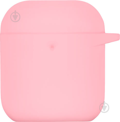 Чохол для навушників 2E для Apple AirPods Pure Color Silicone 3.0mm pink (2E-AIR-PODS-IBPCS-3-LPK) - фото 2