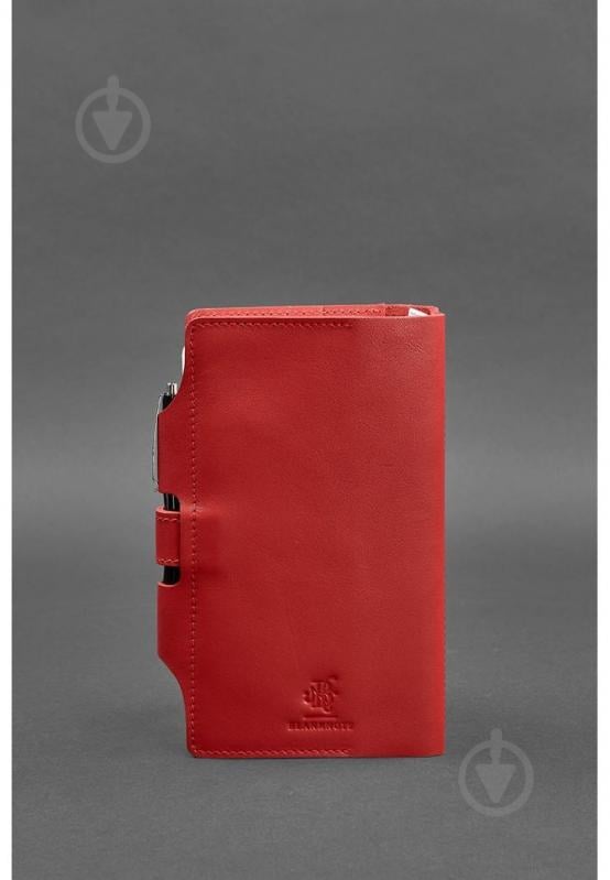 Блокнот жіночий шкіряний BlankNote 4.0 червоний mini BN-SB-4-mini-red - фото 4