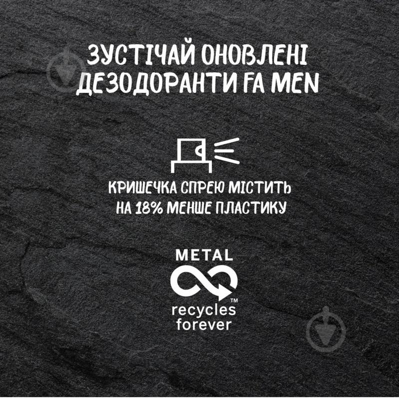 Антиперспірант для чоловіків Fa Men Invisible Fresh зі свіжим ароматом 150 мл - фото 3