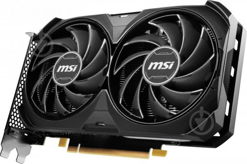 Відеокарта MSI NVIDIA GeForce RTX 4060 Ti Ventus 2X Black OC 8GB GDDR6 128bit (GeForce RTX 4060 Ti VENTUS 2X BLACK 8G OC) - фото 3