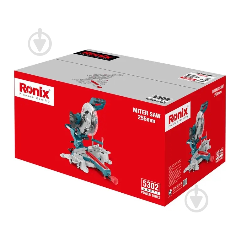 Пила торцовочная Ronix 2000Вт, 255 мм (5302) - фото 11 Пила торцовочная Ronix 2000Вт, 255 мм (5302) - фото 11