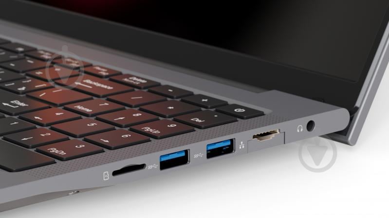 Ноутбук Pixus Link 15,6" (4897058531886) grey - фото 8