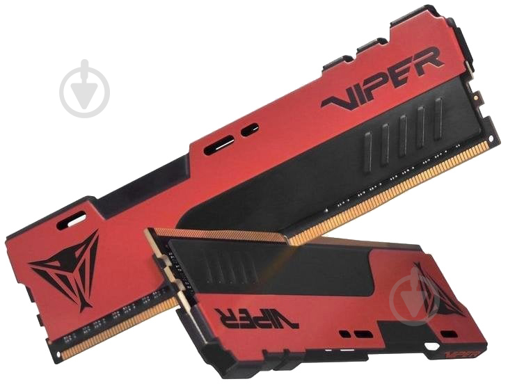 Оперативна пам'ять Patriot SODIMM DDR4 16 GB (2x8GB) 2666 MHz (PVE2416G266C6K) Viper Elite II Red - фото 2