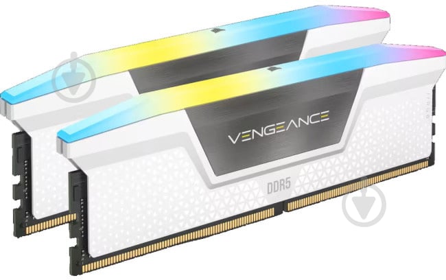 Оперативна пам'ять Corsair DDR5 SDRAM 32 GB (2x16GB) 6000 MHz (CMH32GX5M2E6000C36W) Vengeance RGB White - фото 2