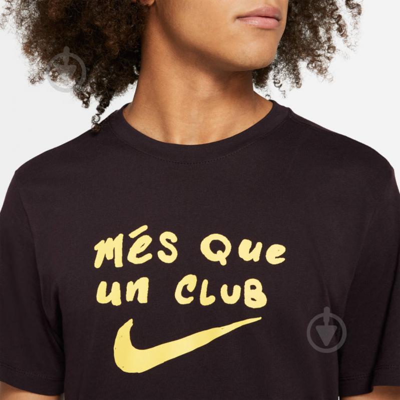 Футболка Nike FCB M NK TEE EVRGRN TAGLINE AR0176-659 р.M бордовий - фото 3