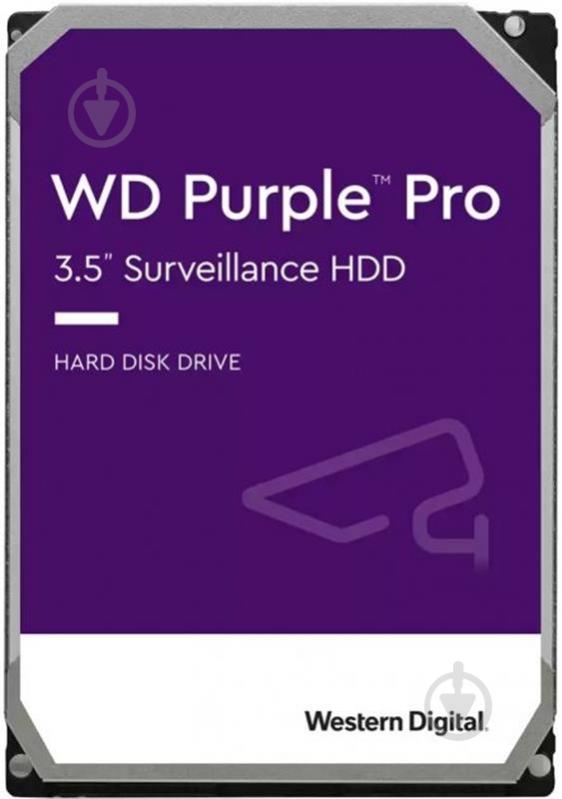 Жорсткий диск Western Digital Purple Pro 10 ТБ 3,5" SATA III (WD101PURP) - фото 1