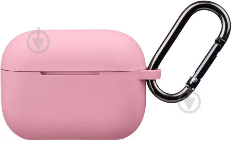 Чохол для навушників 2E для Apple AirPods Pro Pure Color Silicone (2.5mm) pink (2E-PODSPR-IBPCS-2.5-PK) - фото 1