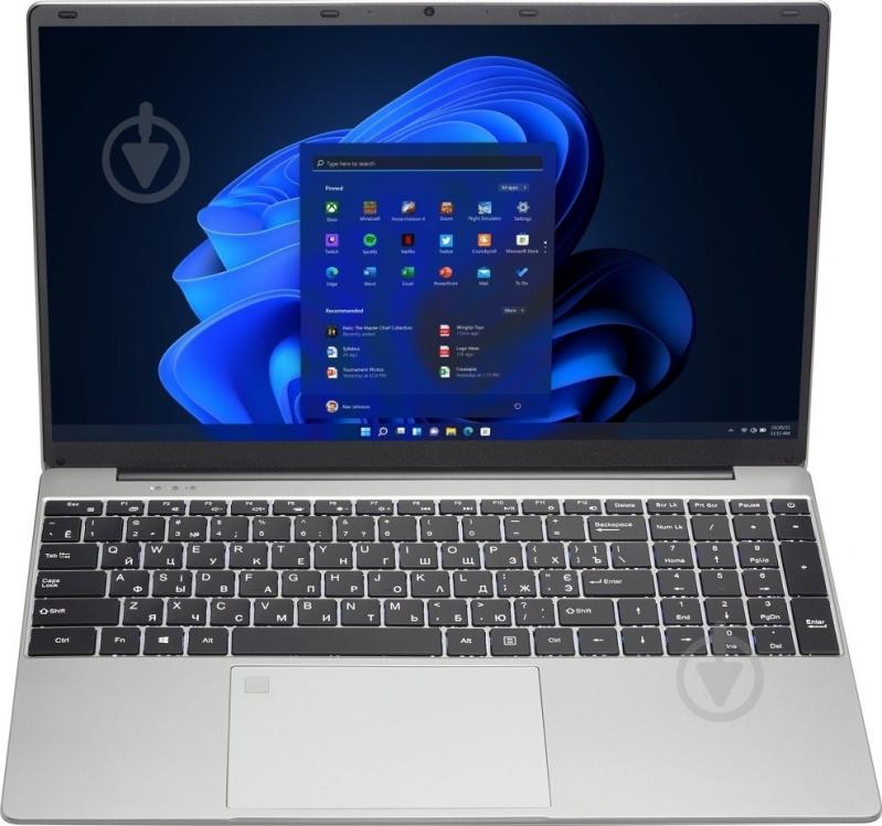 Ноутбук Yepo 737N95 PRO 15,6" (YP-112711) silver - фото 1