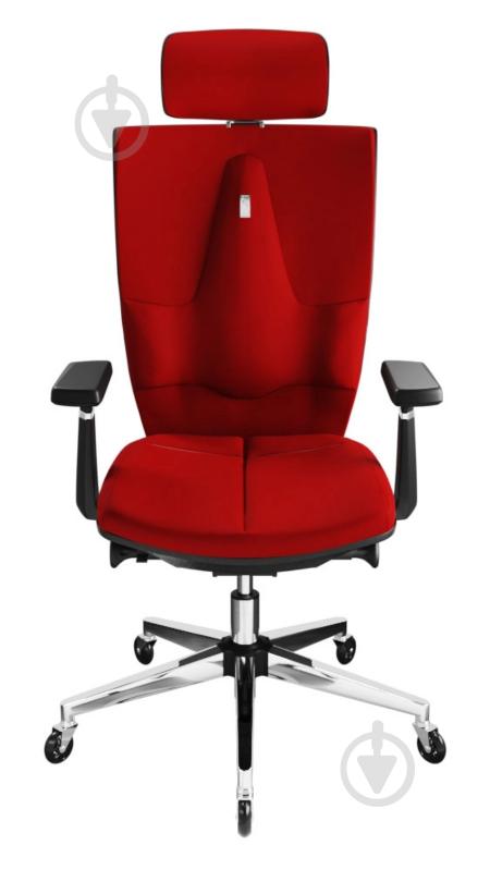 Кресло эргономичное Kulik System SPACE 1925_0515 красный - фото 1