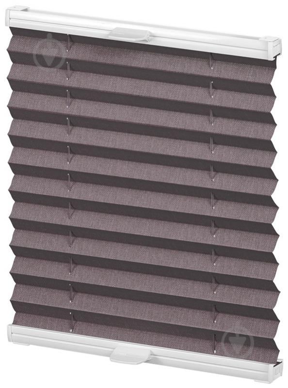 Штора-плісе Rollotex тканина MELANGE TERMO 85х90 см коричнева - фото 3 Штора-плісе Rollotex тканина MELANGE TERMO 85х90 см коричнева - фото 3