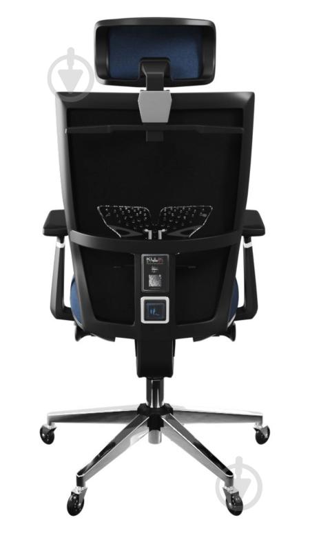 Кресло эргономичное Kulik System SPACE 1925_0511 джинс - фото 4