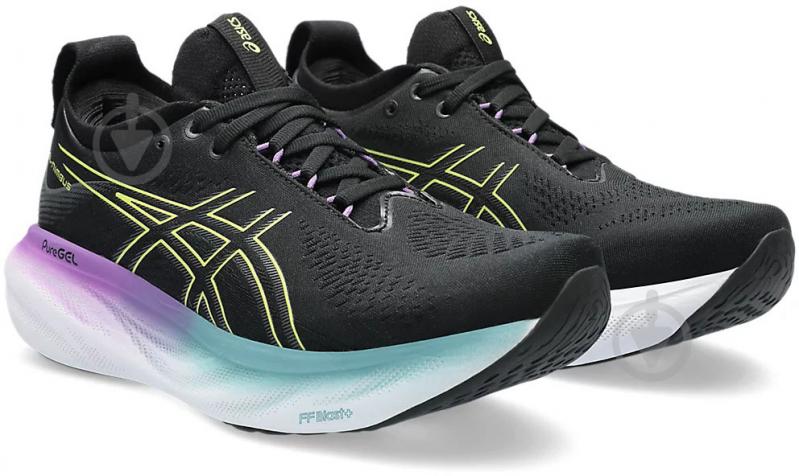 Кросівки жіночі Asics GEL-NIMBUS 25 1012B356-004 р.37 чорні - фото 3