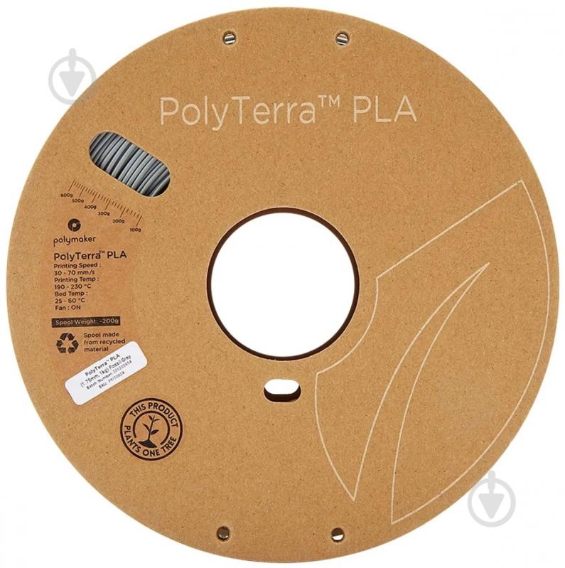 Пластик для 3D-принтера Polymaker PolyTerra PLA 1кг/1.75мм (70824) - фото 2 Пластик для 3D-принтера Polymaker PolyTerra PLA 1кг/1.75мм (70824) - фото 2