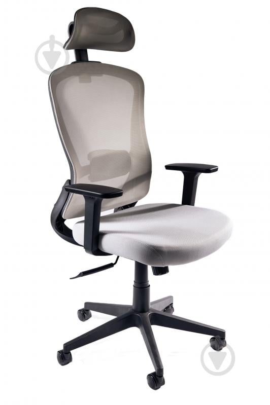 Кресло офисное Tehforward Крипто серый - фото 2