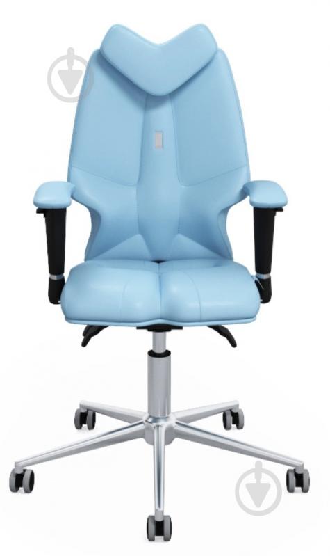 Кресло эргономичное Kulik System Fly 1303 голубой - фото 1