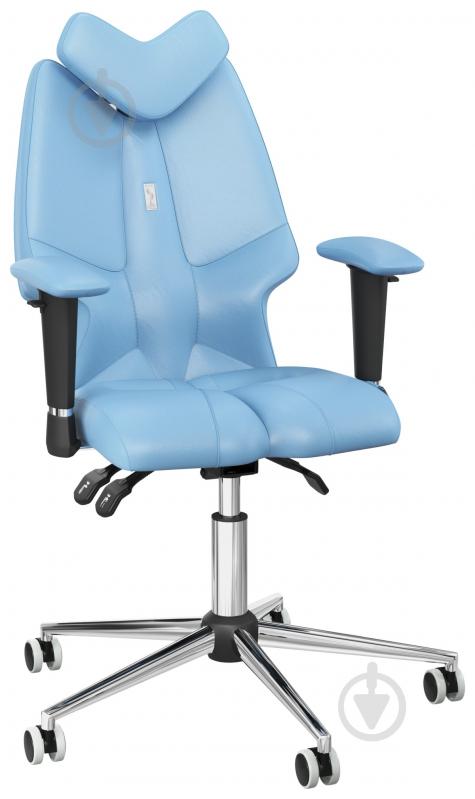 Кресло эргономичное Kulik System Fly 1303 голубой - фото 2 Кресло эргономичное Kulik System Fly 1303 голубой - фото 2