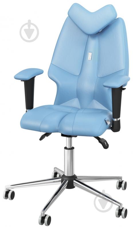 Кресло эргономичное Kulik System Fly 1303 голубой - фото 3 Кресло эргономичное Kulik System Fly 1303 голубой - фото 3