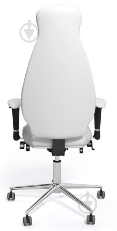 Крісло ергономічне Kulik System Galaxy без дизайнерського шва 1106 білий - фото 8