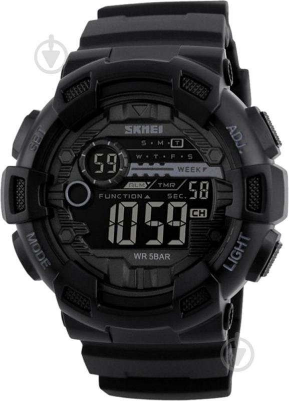 Наручные часы Skmei 1243 black (1243BOXBK) - фото 1