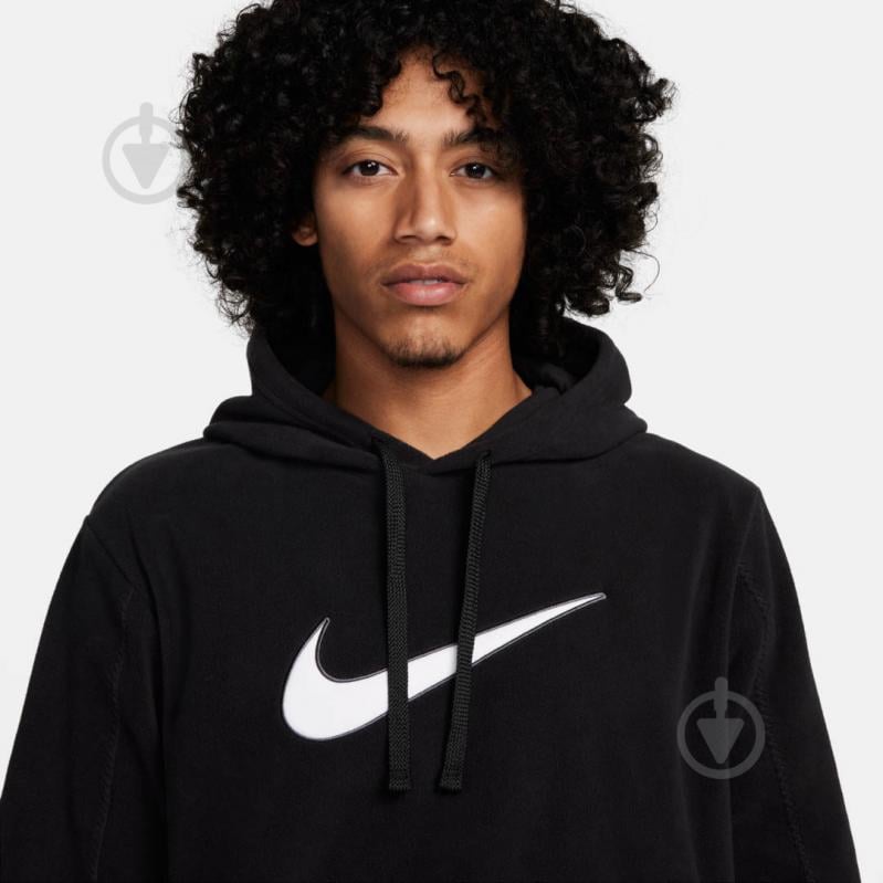 Джемпер Nike M NSW SP HOODIE POLAR FLEECE FQ8820-010 р.S чорний - фото 3