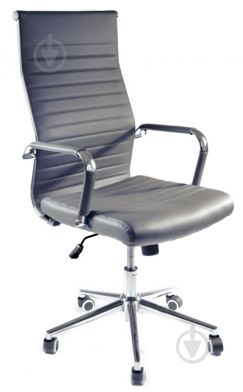 Кресло офисное Tehforward Слим Х серый - фото 1 Кресло офисное Tehforward Слим Х серый - фото 1