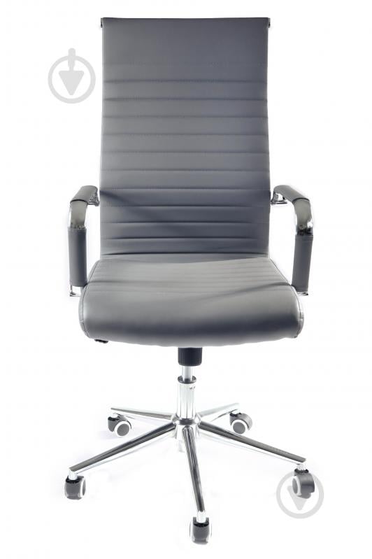 Кресло офисное Tehforward Слим Х серый - фото 4 Кресло офисное Tehforward Слим Х серый - фото 4