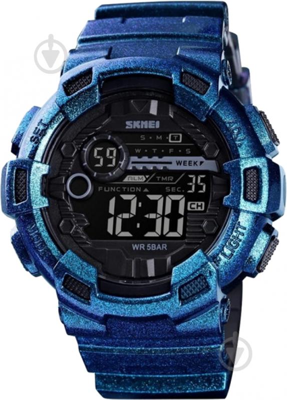 Наручные часы Skmei 1243 gradient blue (1243BOXGBL) - фото 1 Наручные часы Skmei 1243 gradient blue (1243BOXGBL) - фото 1