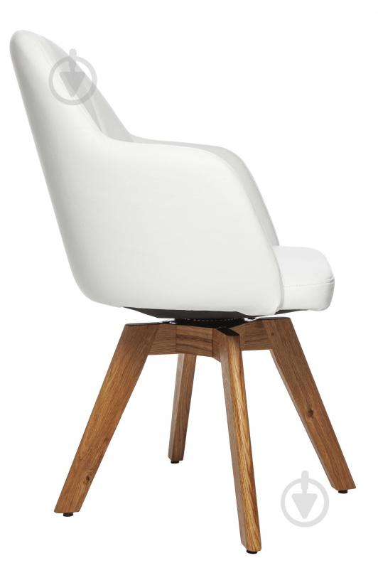 Стул Mia белый / дуб - фото 3