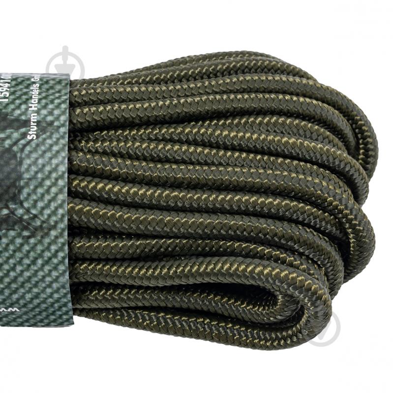 Шнур Sturm Mil-Tec полипропиленовый "Commando Rope" 9 мм 15 м оливковый - фото 3 Шнур Sturm Mil-Tec полипропиленовый "Commando Rope" 9 мм 15 м оливковый - фото 3
