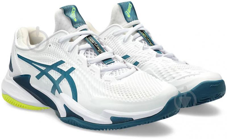 Кросівки чоловічі Asics COURT FF 3 CLAY 1041A371-101 р.45 білі - фото 3