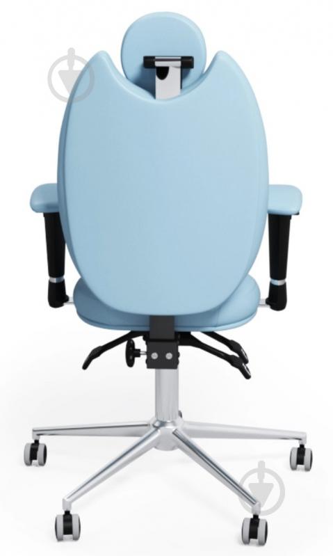 Крісло ергономічне Kulik System TRIO 1404 блакитний - фото 8 Крісло ергономічне Kulik System TRIO 1404 блакитний - фото 8