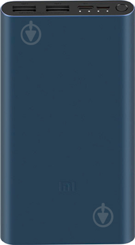 Повербанк Xiaomi Mi 3 10000 mAh black (575607) - фото 1