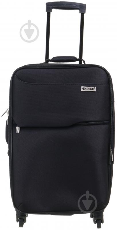 Чемодан Indigo 33 л черный KX22003 50х35х19 см - фото 2 Чемодан Indigo 33 л черный KX22003 50х35х19 см - фото 2