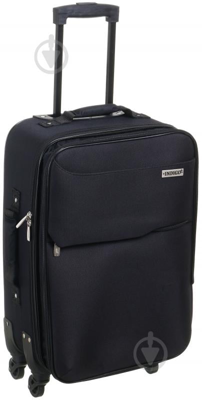 Чемодан Indigo 33 л черный KX22003 50х35х19 см - фото 1 Чемодан Indigo 33 л черный KX22003 50х35х19 см - фото 1