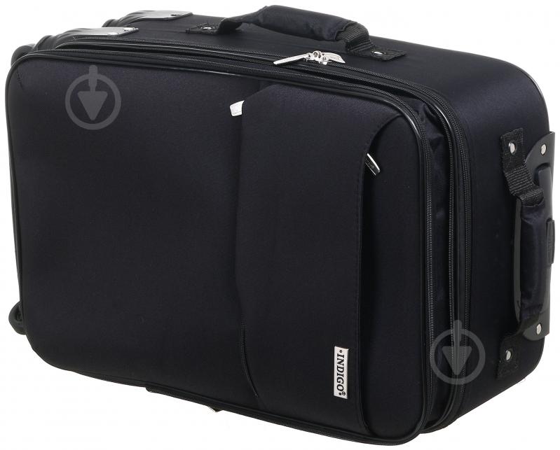 Чемодан Indigo 33 л черный KX22003 50х35х19 см - фото 5 Чемодан Indigo 33 л черный KX22003 50х35х19 см - фото 5