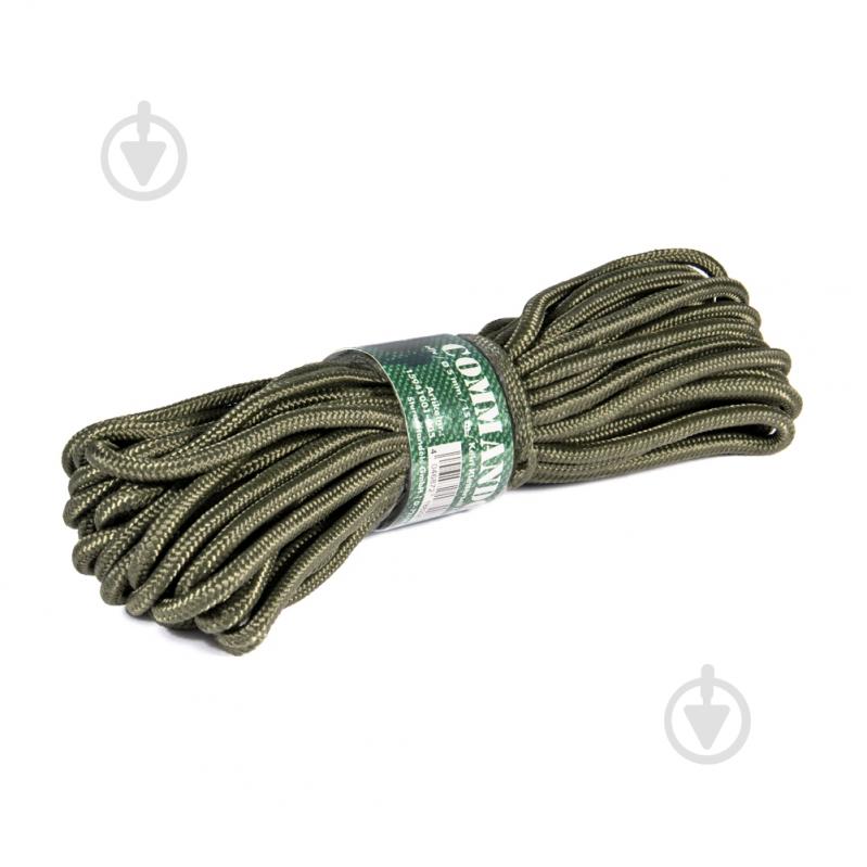 Шнур Sturm Mil-Tec полипропиленовый "Commando Rope" 7 мм 15 м оливковый - фото 4 Шнур Sturm Mil-Tec полипропиленовый "Commando Rope" 7 мм 15 м оливковый - фото 4