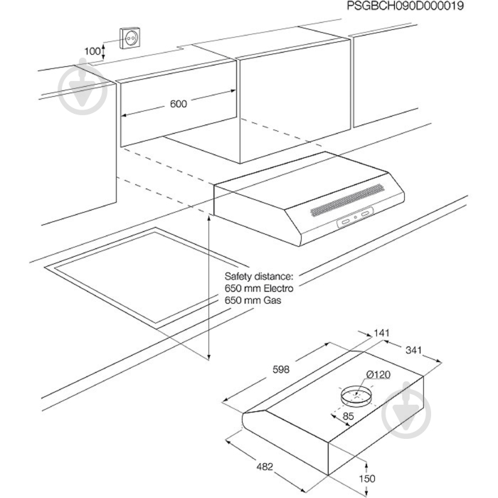 Вытяжка Zanussi ZHT631X - фото 5