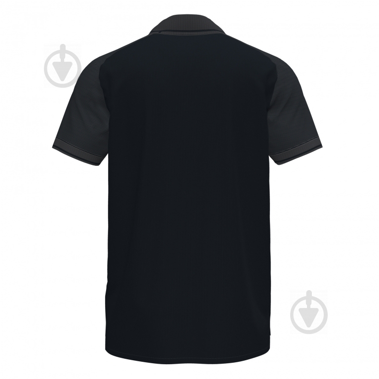 Поло Joma ESSENTIAL II POLO BLACK-ANTHRACITE S/S 101509.110 р.XS чорний - фото 2