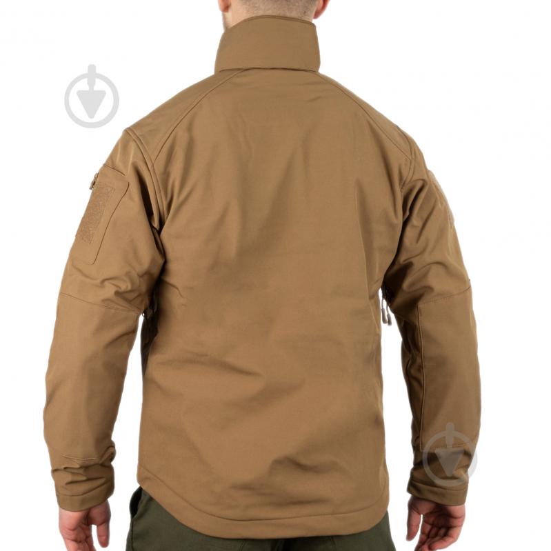 Куртка мужская демисезонная Mil-Tec демисезонный софтшелл "SOFTSHELL JACKET" 10864019 р.L [120] Coyote - фото 4