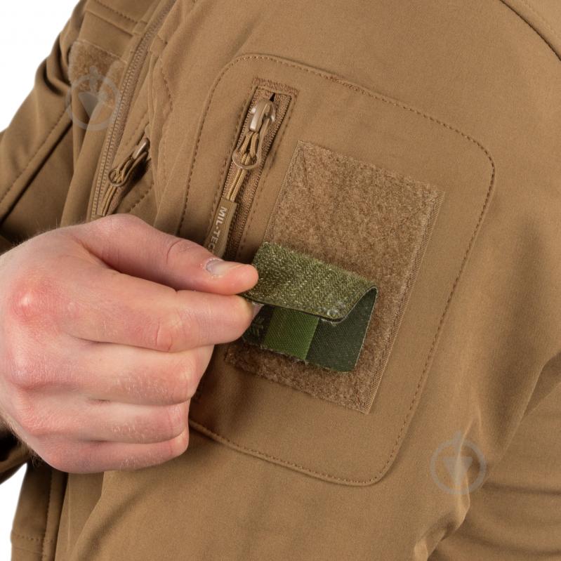 Куртка мужская демисезонная Mil-Tec демисезонный софтшелл "SOFTSHELL JACKET" 10864019 р.L [120] Coyote - фото 6